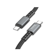 Кабель Hoco X85 Type-C to Type-C USB Type-C (m)-USB Type-C (m) 1м черный