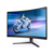 Монитор Philips 27" Evnia 5000 27M2C5500W/01 темный сланец VA LED 0.5ms 16:9 HDMI матовая HAS Piv 400cd 2560x1440 240Hz FreeSync Premium Pro DP QHD USB 6.3кг