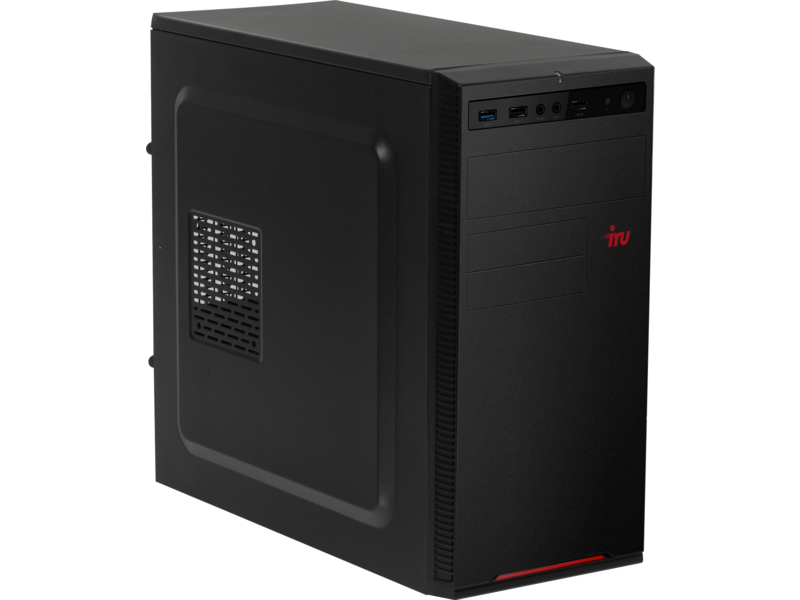 ПК IRU Опал 613 MT i3 12100 (3.3) 16Gb 1Tb 7.2k SSD512Gb UHDG 730 FreeDOS GbitEth 500W kb мышь черный (2007829)
