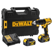 Дрель-шуруповерт DeWalt DCD778M2T-QW аккум. патрон:быстрозажимной (кейс в комплекте)