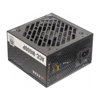 Блок питания Accord ATX 600W ACC-W600P 80+ white (20+4pin) 120mm fan 6xSATA RTL