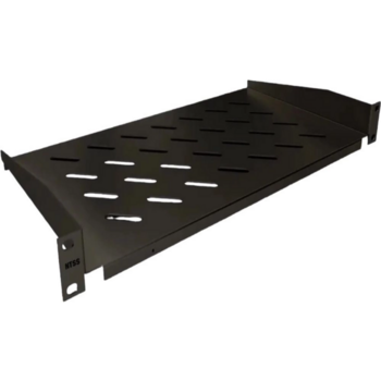Полка стационарная NTSS NTSS-FF-250-BL 1U нагр.:20кг. 19" 250мм черный