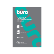 Пленка для ламинирования Buro 75мкм A4 (100шт) глянцевая 216x303мм