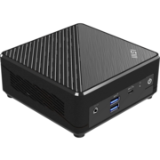 Неттоп MSI Cubi N ADL-037XRU N100 (0.8) 8Gb SSD256Gb UHDG без ОС 2xGbitEth WiFi BT 65W черный (9S6-B0A911-200)