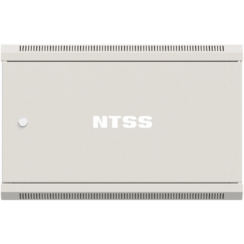 Шкаф коммутационный NTSS Премиум (NTSS-W6U6045FD) настенный 6U 570x450мм пер.дв.металл 60кг серый 350мм 18кг 220град. 370мм IP20 сталь