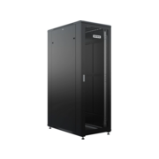 Шкаф серверный NTSS Премиум (NTSS-R42U60100PD/PDD-BL) напольный 42U 600x1000мм пер.дв.перфор. задн.дв.перфор.2-хст. 900кг черный 910мм 111кг 1987мм IP20