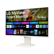 Монитор LG 31.5" MyView 32SR83U-W белый IPS LED 16:9 HDMI M/M матовая HAS 400cd 178гр/178гр 3840x2160 60Hz UHD USB 7.7кг