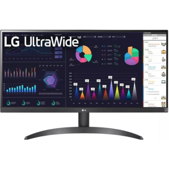 Монитор LG 29" UltraWide 29WQ500-B черный IPS LED 21:9 HDMI матовая 1000:1 250cd 178гр/178гр 2560x1080 100Hz FreeSync DP FHD 4.5кг