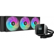 Система водяного охлаждения Deepcool Mystique 360 ARGB Soc-AM5/AM4/1200/1700/1851 черный 4-pin 36.49dB Al LCD 300W 1847gr Ret (R-LX750-BKADSNC-G-1)