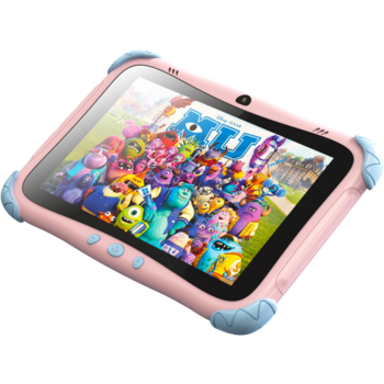 Планшет Digma Kids A8 SC9863A (1.6) 8C RAM2Gb ROM32Gb 8" IPS 1280x800 4G 1Sim Android 11.0 Go розовый 2Mpix 0.3Mpix BT WiFi microSD 512Gb 3000mAh