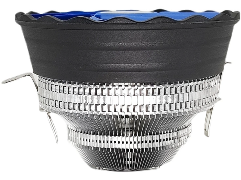 Устройство охлаждения(кулер) Digma D-CPC110-2 120x120x25mm Soc-AM5/AM4/1200/1700/1851 черный 3-pin 29dB Al 110W 185gr Ret