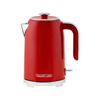 Чайник электрический Galaxy Line GL 0349 1.7л. 2200Вт красный корпус: нерж.сталь (ГЛ0349Л)