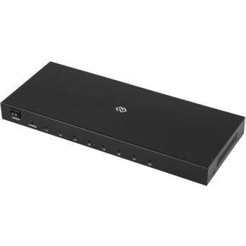 Сплиттер аудио-видео Digma DHSP-v1.4x8 HDMI (f)/8xHDMI (f) черный