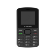 Мобильный телефон XENIUM X170 черный моноблок 2Sim 1.77" 128x160 Nucleus GSM900/1800 MP3 FM microSD max32Gb