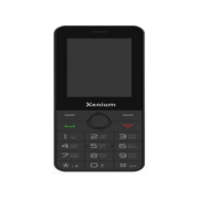 Мобильный телефон XENIUM X240 черный моноблок 2Sim 2.4" 240x320 Nucleus 0.3Mpix GSM900/1800 MP3 FM microSD max32Gb