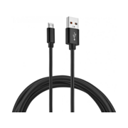 Кабель KingPrice KP-microUSB-2.4A-1m USB (m)-micro USB (m) 1м черный