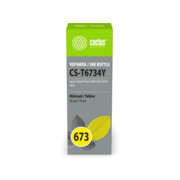 Чернила Cactus CS-T6734Y 673 желтый 70мл для Epson Inkjet Photo L800/L801/L810/L850