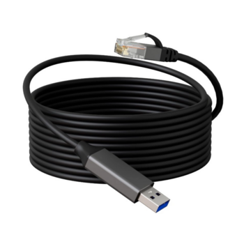 Кабель Buro BU-USB-A-LAN100-2m USB 2.0 A(m) RJ-45 (m) 2м (пакет)