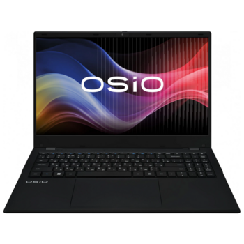 Ноутбук Osio BaseLine B150i-006b N-series N100 8Gb SSD512Gb Intel UHD Graphics 15.6" IPS FHD (1920x1080) Windows 11 Home black WiFi BT Cam 5000mAh