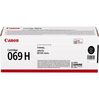Картридж лазерный Canon 069HBK 5098C002/004 черный (7600стр.) для Canon MF752Cdw/MF754Cdw, LBP673Cdw