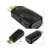 Переходник аудио-видео Premier 5-983AC HDMI (m)/VGA (f)/Jack 3.5 (f) черный