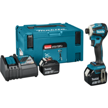 Шуруповерт Makita DTD172RTJ аккум. патрон:шестигр.1/4" (кейс в комплекте)