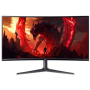 Монитор Acer 34" Nitro XZ342CUV3bmiiphx черный VA LED 1ms 21:9 HDMI M/M матовая HAS 400cd 178гр/178гр 3440x1440 180Hz DP 2K