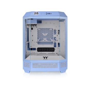 Корпус Thermaltake The Tower 300 Hydrangea голубой без БП mATX 8x120mm 6x140mm 2xUSB3.0 audio bott PSU