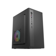 Корпус Accord Entry ACC-2053B черный без БП mATX 1x80mm 1x120mm 2xUSB2.0 audio