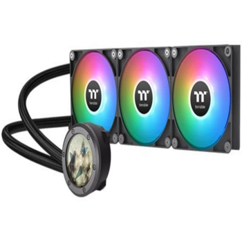 Система водяного охлаждения Thermaltake TH360 V2 Ultra ARGB Soc-AM5/AM4/1200/1700/1851 черный 4-pin 25.8dB Al+Cu LCD Ret (CL-W384-PL12SW-A)