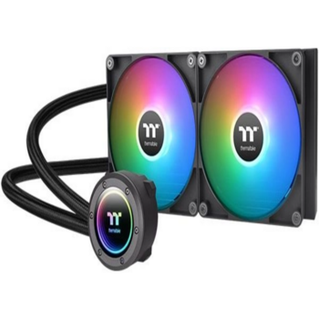 Система водяного охлаждения Thermaltake TH280 V2 ARGB Soc-AM5/AM4/1200/1700/1851 черный 4-pin 34.7dB Al+Cu Ret (CL-W375-PL14SW-A)