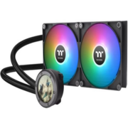 Система водяного охлаждения Thermaltake TH280 V2 Ultra ARGB Soc-AM5/AM4/1200/1700/1851 черный 4-pin 34.7dB Al+Cu LCD Ret (CL-W385-PL14SW-A)