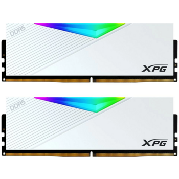Память DDR5 2x32GB 6400MHz A-Data AX5U6400C3232G-DCLARWH XPG Lancer RGB RTL Gaming PC5-51200 CL32 DIMM 288-pin 1.4В kit dual rank с радиатором Ret