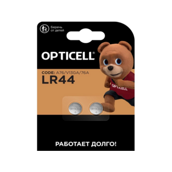 Батарея Opticell Specialty LR44 LR44 (2шт) блистер