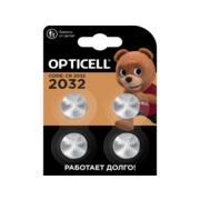 Батарея Opticell Specialty 2032 CR2032 (4шт) блистер