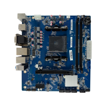 Материнская плата IRU A520M-VHDi/M.2 Soc-AM4 AMD A520 2xDDR4 mATX AC`97 6ch(5.1) GbLAN+VGA+HDMI+DP