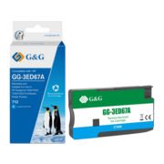 Картридж струйный G&G GG-3ED67A 712 голубой (29мл) для HP DesignJet T650/T630/T250/T230/T210/Studio Plotter Printers