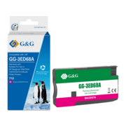Картридж струйный G&G GG-3ED68A 712 пурпурный (29мл) для HP DesignJet T650/T630/T250/T230/T210/Studio Plotter Printers