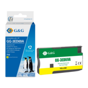 Картридж струйный G&G GG-3ED69A 712 желтый (29мл) для HP DesignJet T650/T630/T250/T230/T210/Studio Plotter Printers