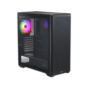 Корпус Formula Air Power G5 Plus черный без БП ATX 2xUSB2.0 audio bott PSU