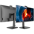 Монитор NPC 27" MF2712-B черный IPS LED 4ms 16:9 HDMI M/M Cam матовая HAS Piv 1000:1 300cd 178гр/178гр 1920x1080 100Hz G-Sync FreeSync VGA DP FHD USB 7.9кг
