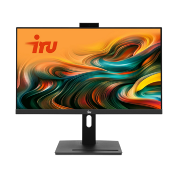 Моноблок IRU 23IM 23.8" Full HD i5 12450H (2) 16Gb SSD512Gb UHDG 730 без ОС GbitEth WiFi BT 90W Cam черный 1920x1080
