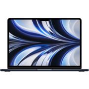 Ноутбук Apple MacBook Air A2681 M2 8 core 8Gb SSD256Gb/8 core GPU 13.6" IPS (2560x1664) macOS midnight WiFi BT Cam (MLY33ZP/A)