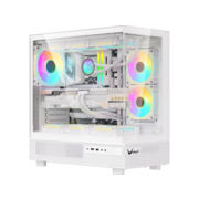 Корпус Formula Crystal Z8 COSMIC белый без БП ATX 3x120mm 5x140mm 1xUSB2.0 1xUSB3.0 1xUSB3.1 audio bott PSU