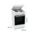 Комбинированная плита Gorenje Комбинированная плита Gorenje/ Комбинированная плита Gorenje, полезный объем 68 л, очистка паром AquaClean, сводчатая форма духовки, механическое управление, электроподжиг, цвет белый