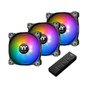 Вентилятор для корпуса Thermaltake Pure 12 ARGB 120х120x25 черный 4-pin 25.8дБ (упак.:3шт) (CL-F079-PL12SW-A) Ret