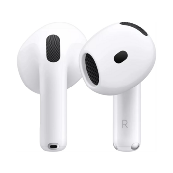 Гарнитура вкладыши Apple AirPods 4 ANC A3055,A3056,A3059 белый беспроводные bluetooth в ушной раковине (MXP93ZE/A)