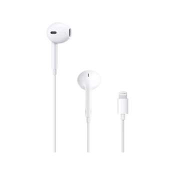 Гарнитура вкладыши Apple EarPods A1748 1.1м белый проводные в ушной раковине (MWTY3ZM/A)