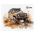 Коврик для мыши Cactus Jeep 250x200x3мм (CS-MP-D11S)