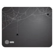 Коврик для мыши Cactus Spider gray черный 250x200x3мм (CS-MP-D13S)